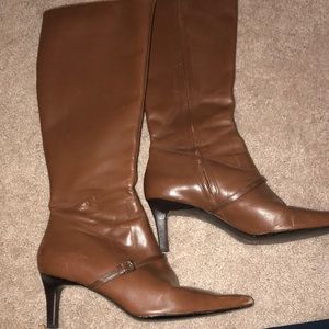 Ralph Lauren camel color boots - size 7.5